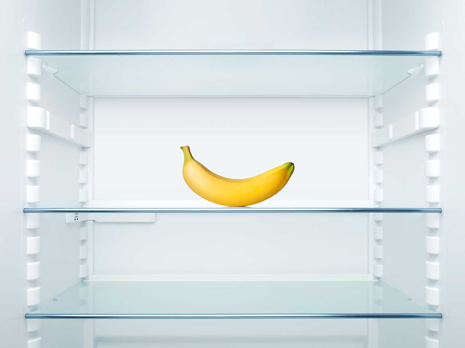 Banan i køleskab