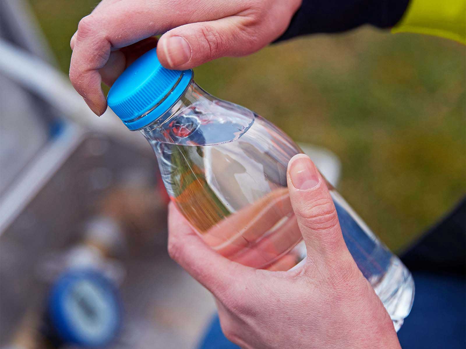 Få info om hvor vand fra EWII kommer fra