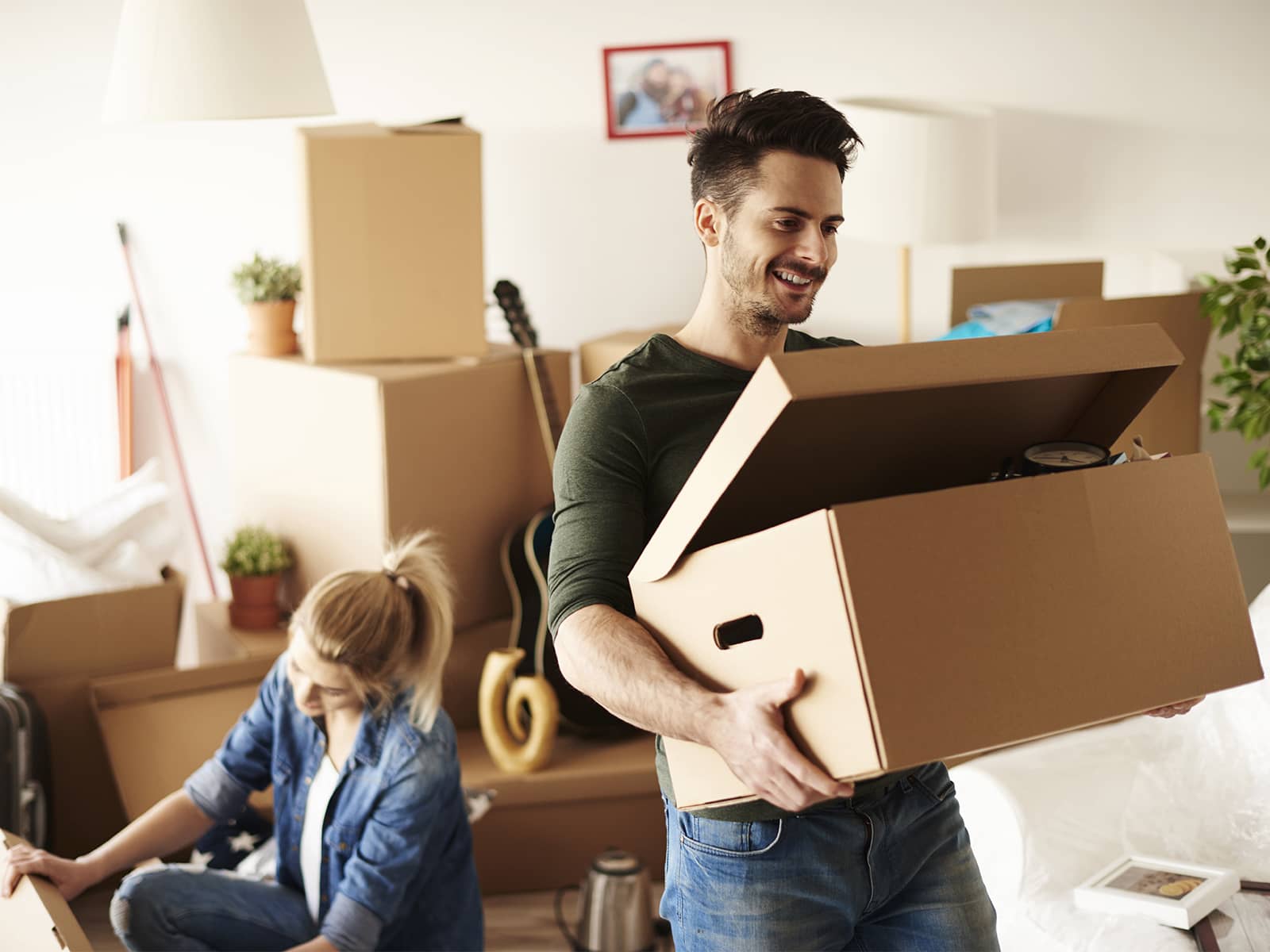 Par der er i gang med at flytte har meldt flytning hos EWII. Meld flytning her.