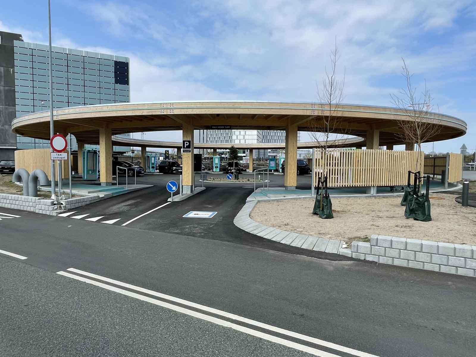 EWIIs lynladestation i CPH set udefra.