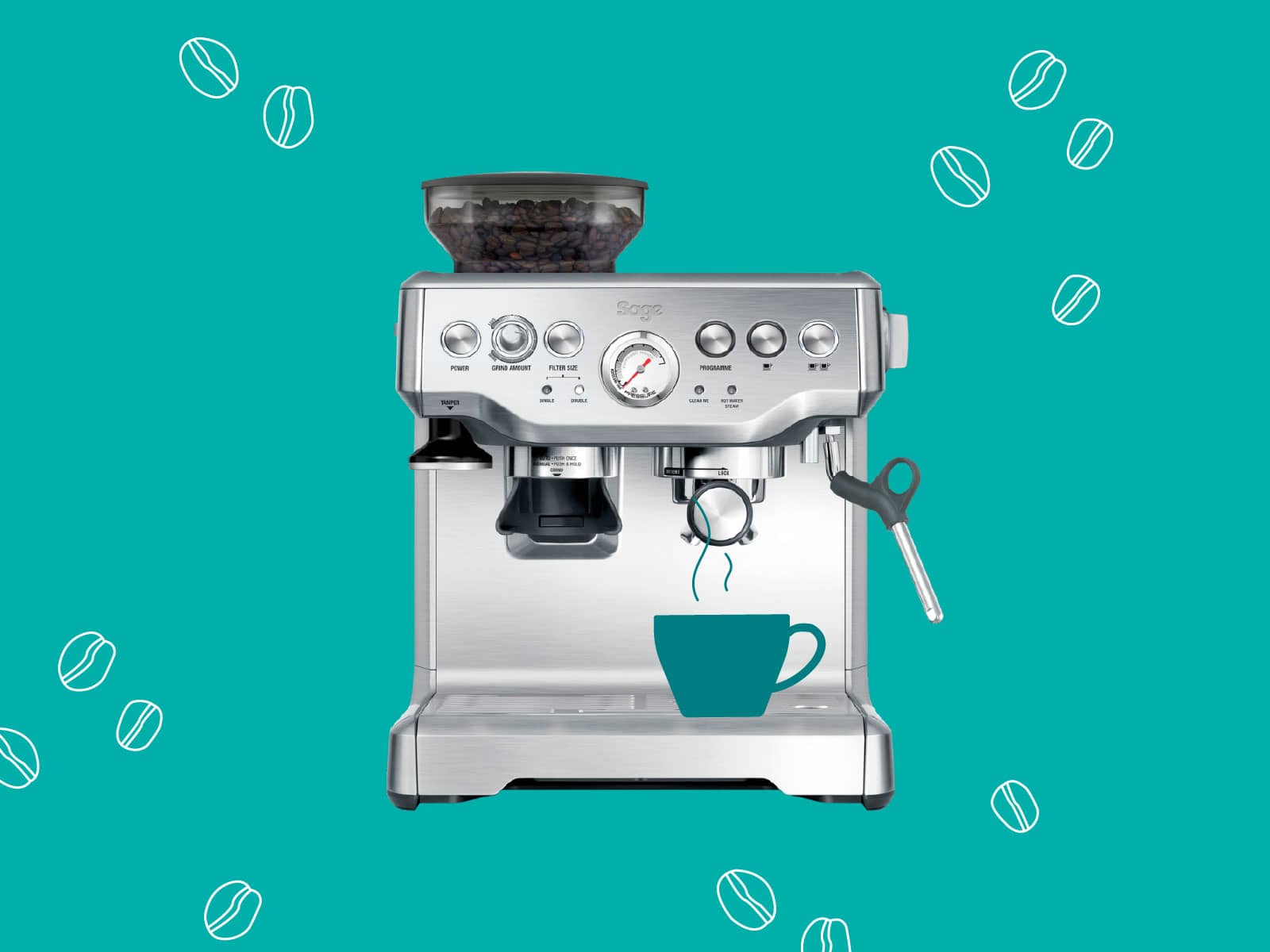 Sage espressomaskine
